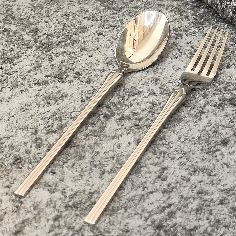 ست قاشق و چنگال استیل MTG کد 2606S بسته 6+6 با ارسال رایگان