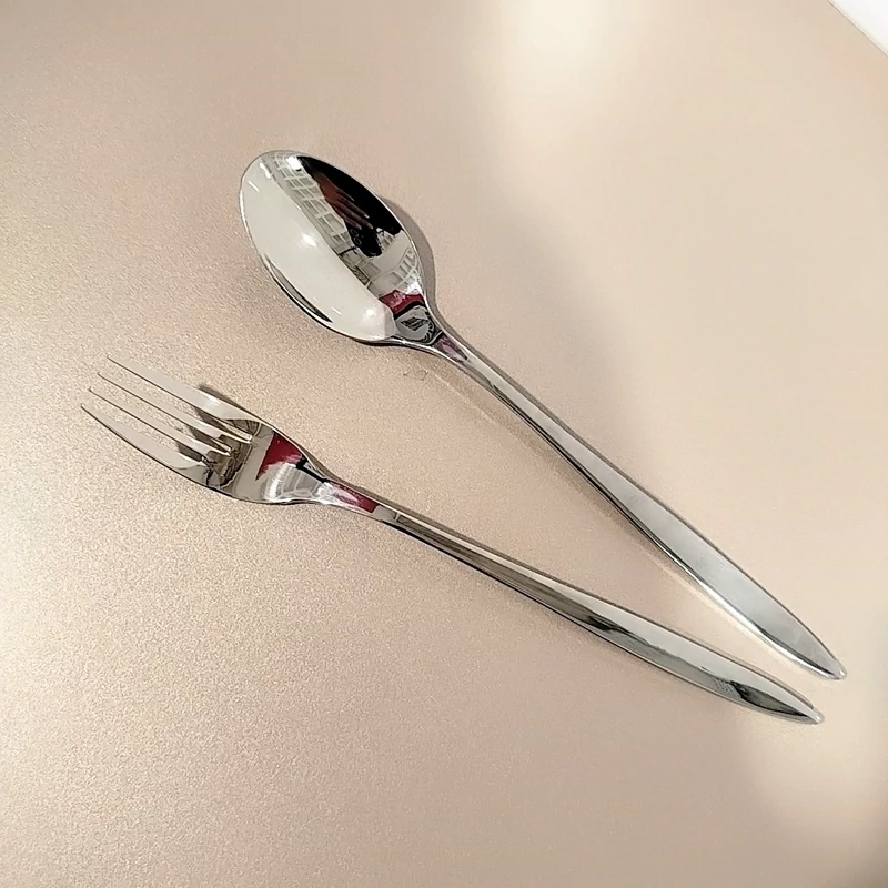 ست قاشق و چنگال استیل MTG کد 2604 بسته 6+6 با ارسال رایگان