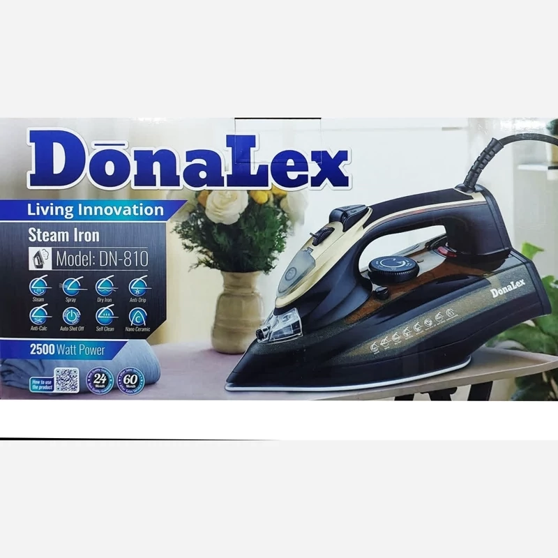 اتو بخار نانو سرامیک دونالکس مدل DN-810GB ارسال رایگان