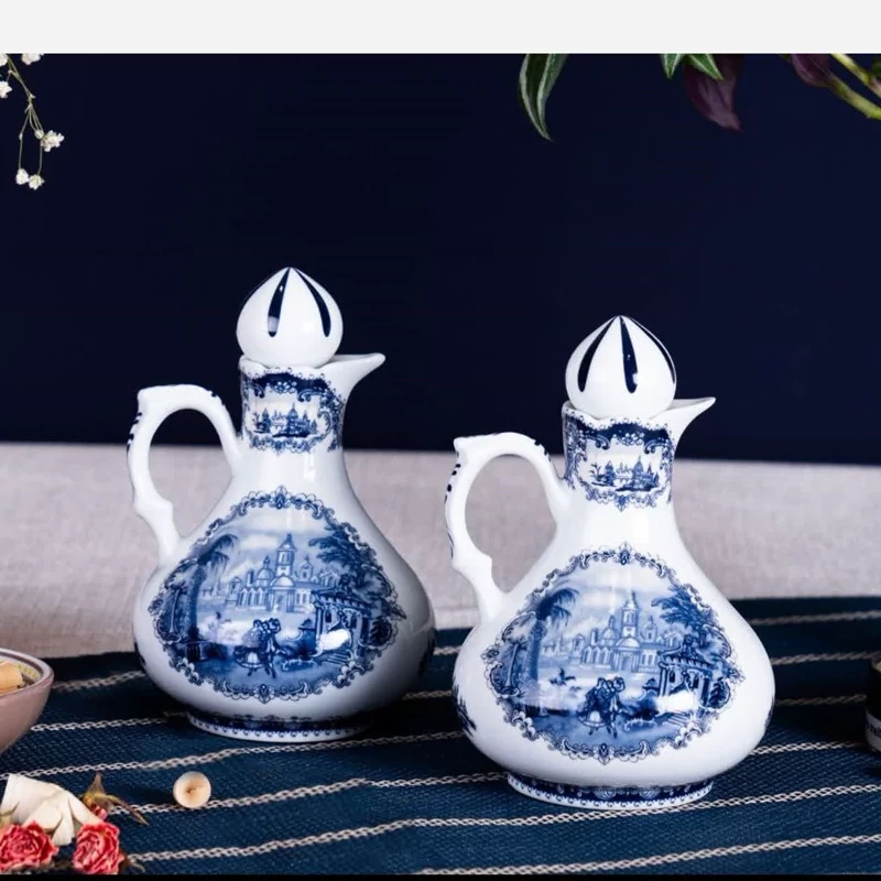 آبلیمو خوری چینی جفتی باواریا مدل آکسفورد دالبر آبی کد 002 بسته 2 عددی با ارسال رایگان