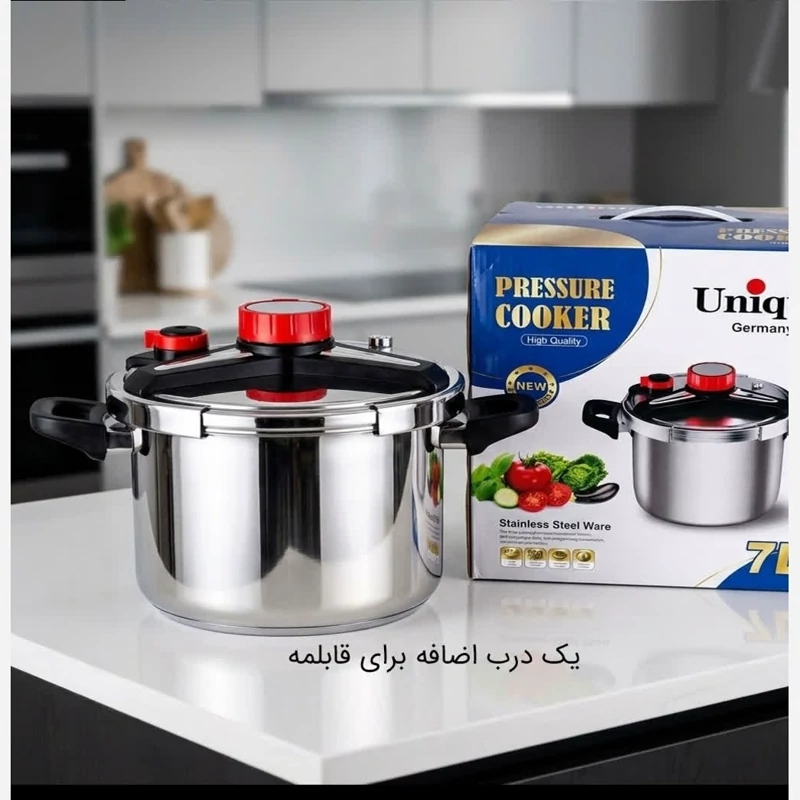 زودپز استیل 6 لیتر یونیک با ارسال رایگان