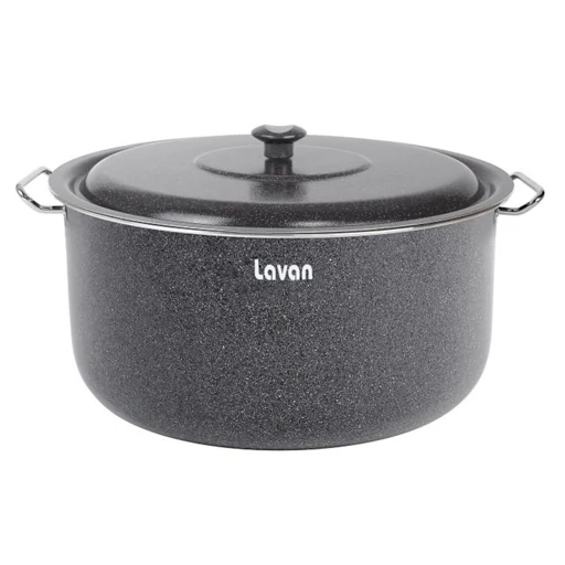 قابلمه تفلون لاوان LAVAN سایز 52 تیتان طوسی با ارسال رایگان