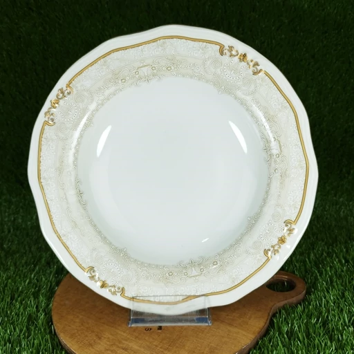 بشقاب خورشت خوری چینی توس مدل فرناندو 23 سانت بسته 6 عددی با ارسال رایگان